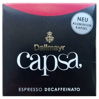 Dallmayr кофе в капсулах Nespresso Espresso Decaffeinato, 56 г
