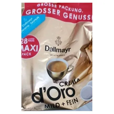 Dallmayr кофейные чалды Crema d'Oro Senseo, 196 г