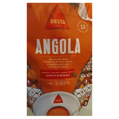Delta Angola ground coffee, 220 g