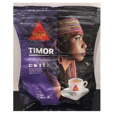 Delta ground coffee Timor, 220 g