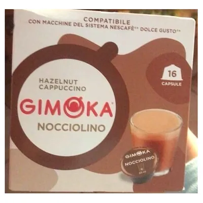 Gimoka Dolce Gusto Nocciolino coffee drink capsules, 160 g (16 caps)