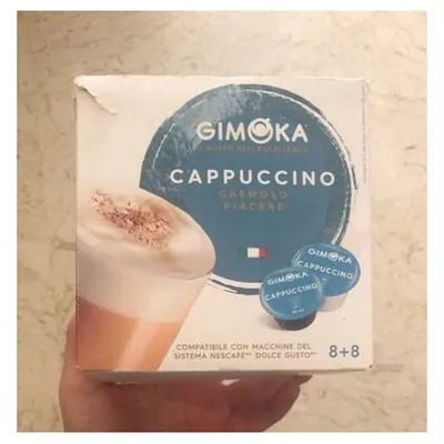 Gimoka Dolce Gusto Cappuccino drink capsules, 164 g (16 caps)