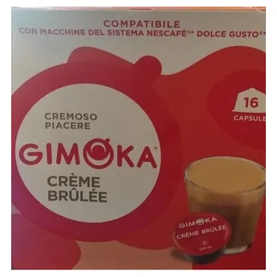 Gimoka Dolce Gusto Creme Brulee drink capsules, 208 g (16 caps)