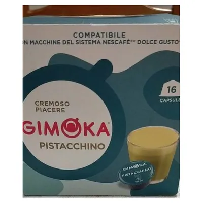 Gimoka Dolce Gusto Pistacchino drink capsules, 208 g (16 caps)