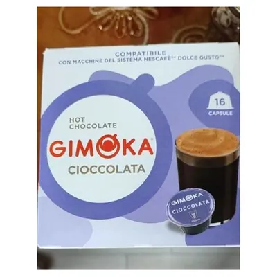 Gimoka Dolce Gusto Cioccolata hot chocolate capsules, 224 g (16 caps)