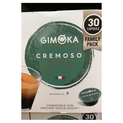 Gimoka кофе в капсулах Dolce Gusto Espresso Cremoso, 210 г (30 капсул)