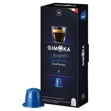 Gimoka кофе в капсулах Nespresso Espresso Decaffeinato, 55 г (10 капсул)