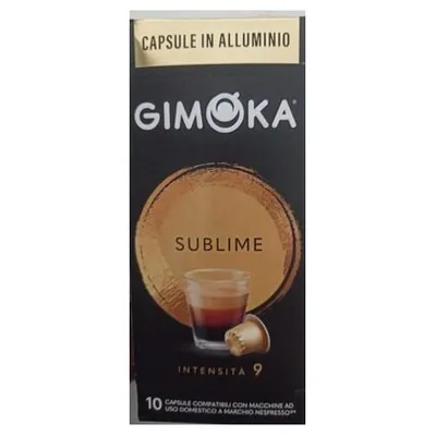 Gimoka алюминиевые кофе в капсулах Nespresso Espresso Sublime, 55 г (10 капсул)