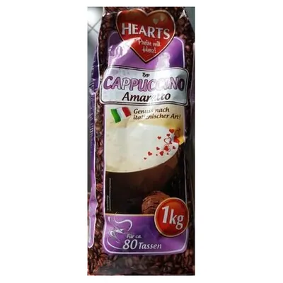 Hearts капучино Amaretto, 1 кг