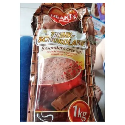 Hearts chocolate drink cappuccino Chocolate Drink, 1 kg
