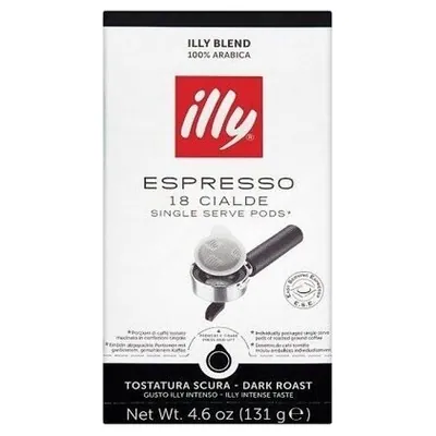 Illy кофе в чалдах ESE Espresso Intenso, 126 г