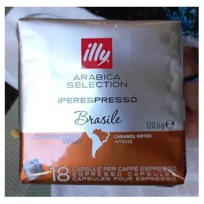 Illy кофе в капсулах Iperespresso Brasile, 120,6 г