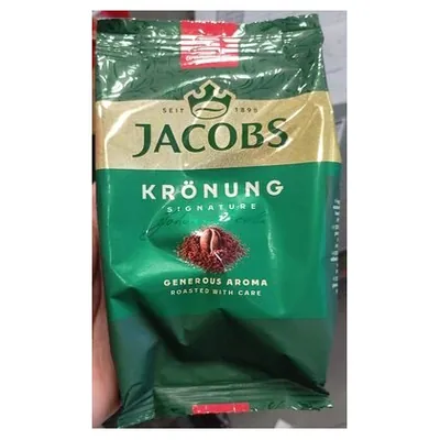 Jacobs кофе молотый Krönung, 100 г