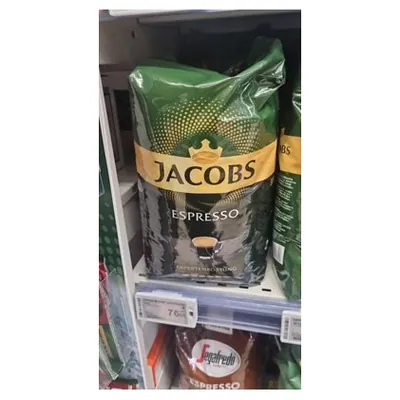 Jacobs Café Espresso Strong coffee beans, 1 kg