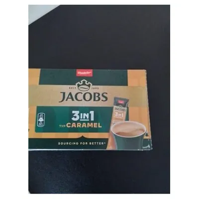 Jacobs 3 in 1 Caramel coffee drink, 10 sticks of 11,2 g
