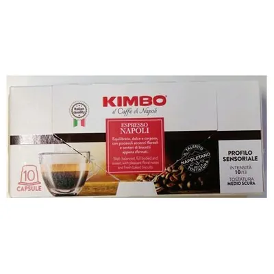 Kimbo кофе в капсулах Nespresso Spacca Napoli, 55 г (10 шт.)