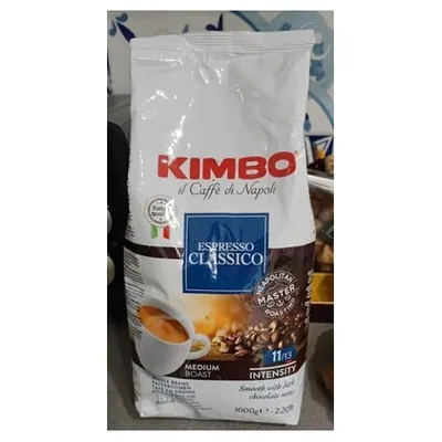 Kimbo Espresso Classico coffee beans, 1 kg