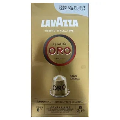 Lavazza кофе в капсулах Nespresso Qualita Oro, 55 г