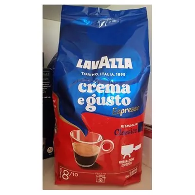 Lavazza кофе в зернах Crema e Gusto Espresso Classico, 1 кг