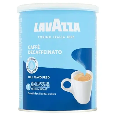 Lavazza кофе молотый Dek без кофеина в жестяной банке, 250 г