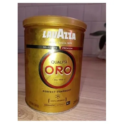 Lavazza кофе молотый Qualita Oro в жестяной банке, 250 г