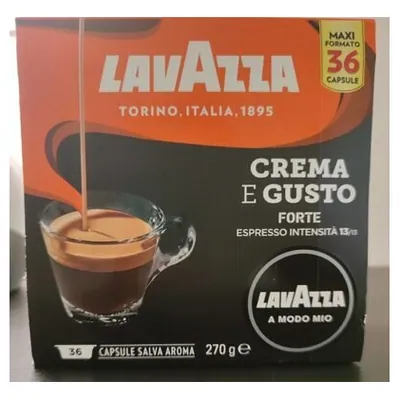 Lavazza кофе в капсулах A Modo Mio Crema e Gusto Forte, 270 г