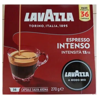 Lavazza кофе в капсулах A Modo Mio Intenso, 270 г