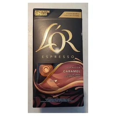 L'Or кофе в капсулах Nespresso Caramel, 52 г