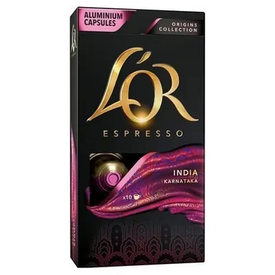 L'Or кофе в капсулах Nespresso India, 52 г