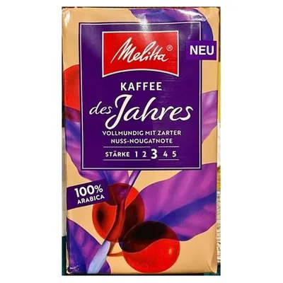 Melitta Kaffee des Jahres 100% Arabica ground coffee, 500 g