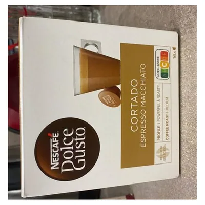 Nescafè Dolce Gusto Cortado Espresso Macchiato coffee capsules, 16 caps, 100.8 g