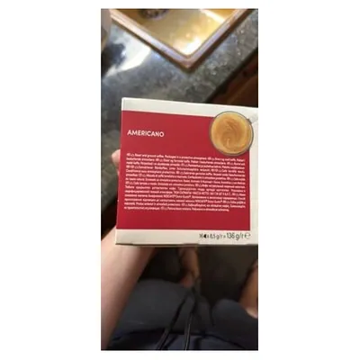 Nescafè кофе в капсулах Dolce Gusto Americano, 16 капсул, 136 г