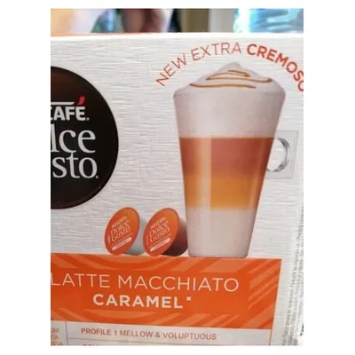 Nescafè кофе в капсулах Dolce Gusto Latte Macchiato Caramel, 16 капсул, 145,6 г