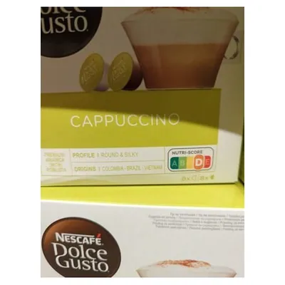 Nescafè Dolce Gusto Cappuccino coffee capsules, 16 caps, 186.4 g