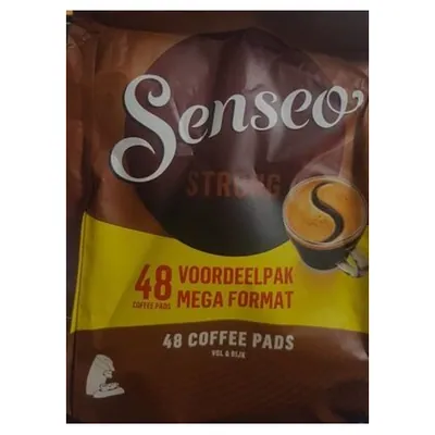 Senseo кофе в чалдах Strong Douwe Egberts, 48 шт, 333 г