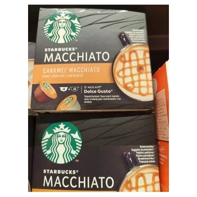 Starbucks кофе в капсулах Dolce Gusto Caramel Macchiato, 12 шт, 127,8 г