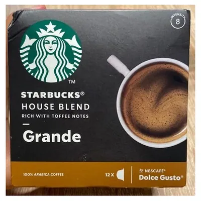Starbucks кофе в капсулах Dolce Gusto House Blend Grande, 12 шт, 102 г
