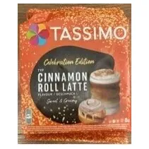 Tassimo кофе в капсулах Cinnamon Roll Latte, 268 г