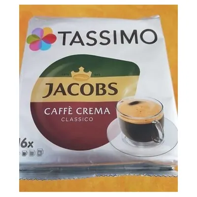 Tassimo Jacobs кофе в капсулах Caffe Crema Classico, 112 г