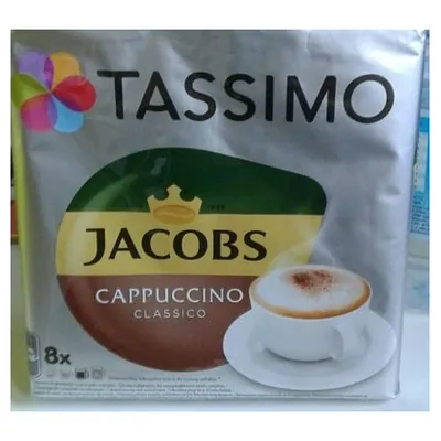 Tassimo Jacobs кофе в капсулах Cappuccino Classico, 260 г
