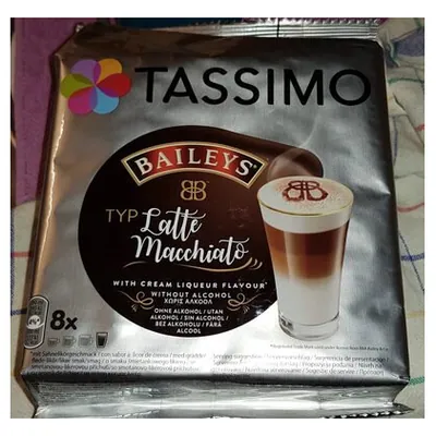 Tassimo Jacobs кофе в капсулах Baileys Latte Macchiato, 264 г