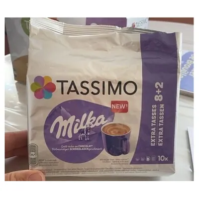 Tassimo Milka hot chocolate capsules, 160 g