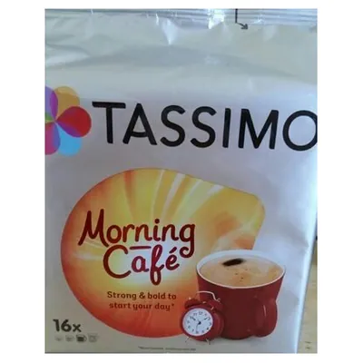 Tassimo Morning Cafe кофе в капсулах Strong & Bold, 124,8 г