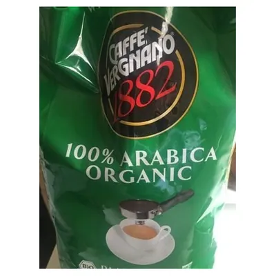 Vergnano Espresso Bio Organic 100% Arabica coffee beans, 1 kg