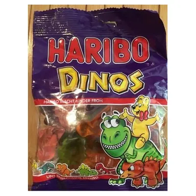 Haribo Dinos gummy candy, 100 g
