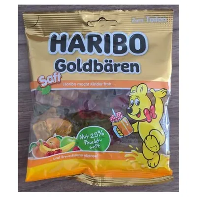 Haribo Saft Goldbären fruit juice gummy bears, 160 g
