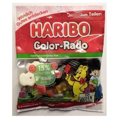 Haribo Color-Rado gummy candy, 175 g