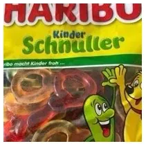 Haribo жевательный мармелад Kinder Schnuller, 175 г