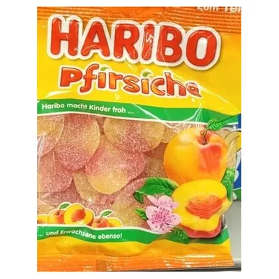 Haribo peach gummies, 175 g