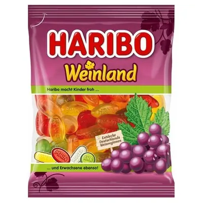 Haribo Weinland gummies, 175 g